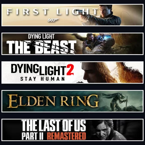  007 +Beast +DY2 +Elden +TLOU2